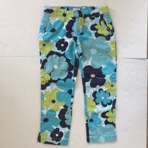 Lilly Pulitzer Textured Cotton Cropped Pants
